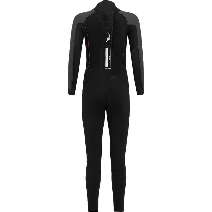 2024 Orca Junior Vitalis Squad Hi-Vis Swim Neoprenanzug NN971201 - Black